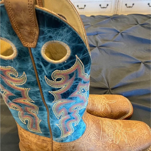 Custom Boulet, cowboy boots, men’s 9 1/2 - Picture 5 of 7